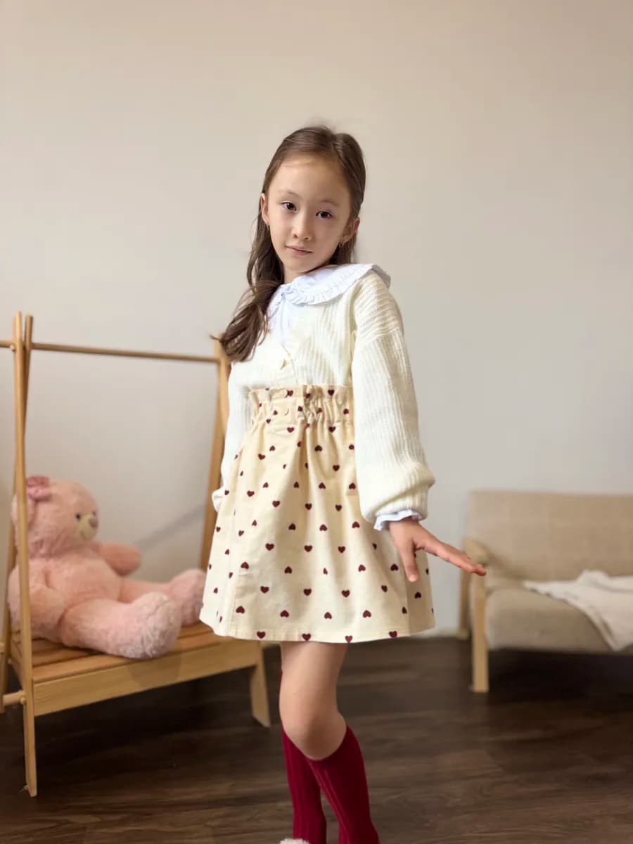 Юбка для девочки в садик