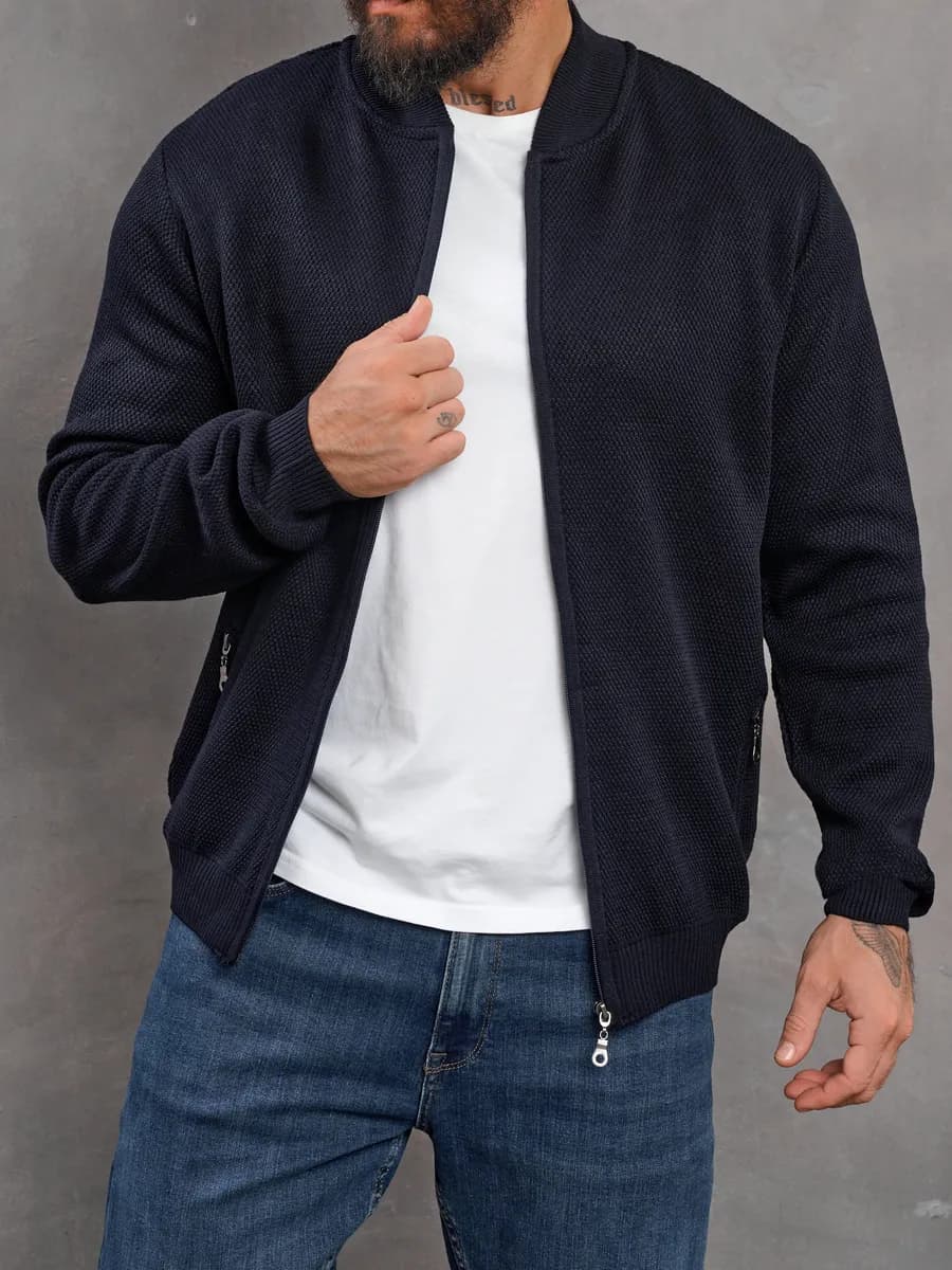 Кардиган на молнии