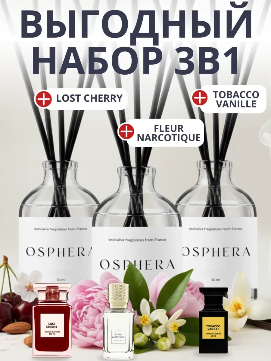 Диффузоры для дома - набор ароматизаторов