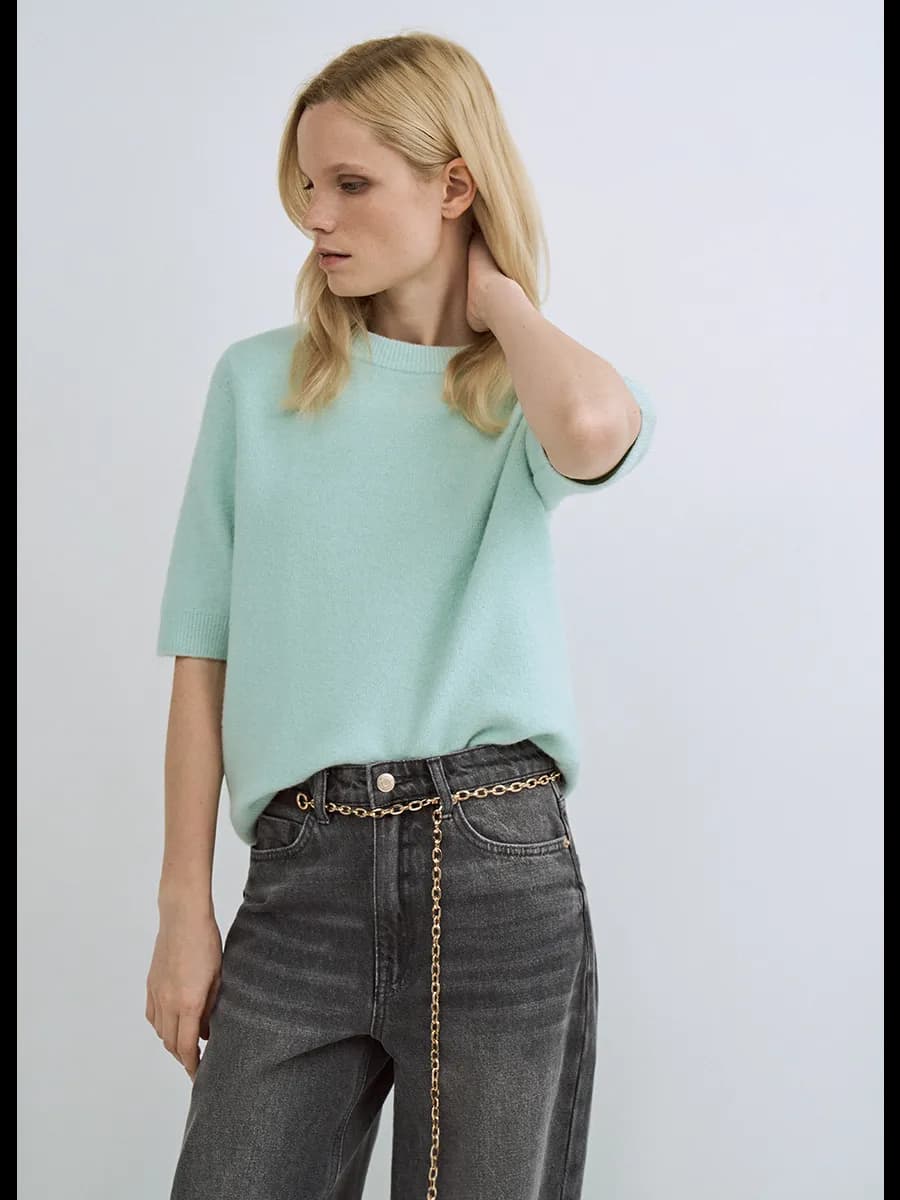 Джемпер зеленый