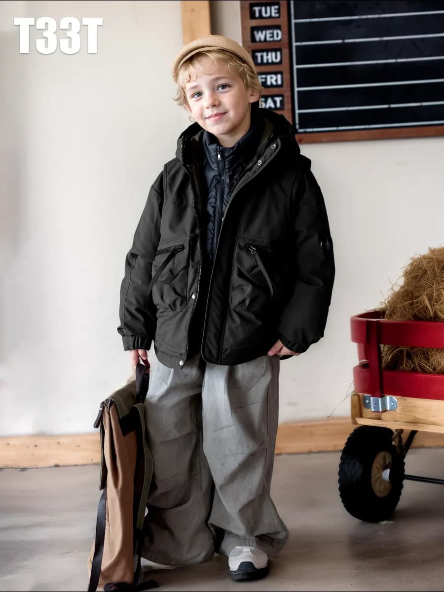 Детская ветровка с утеплителем