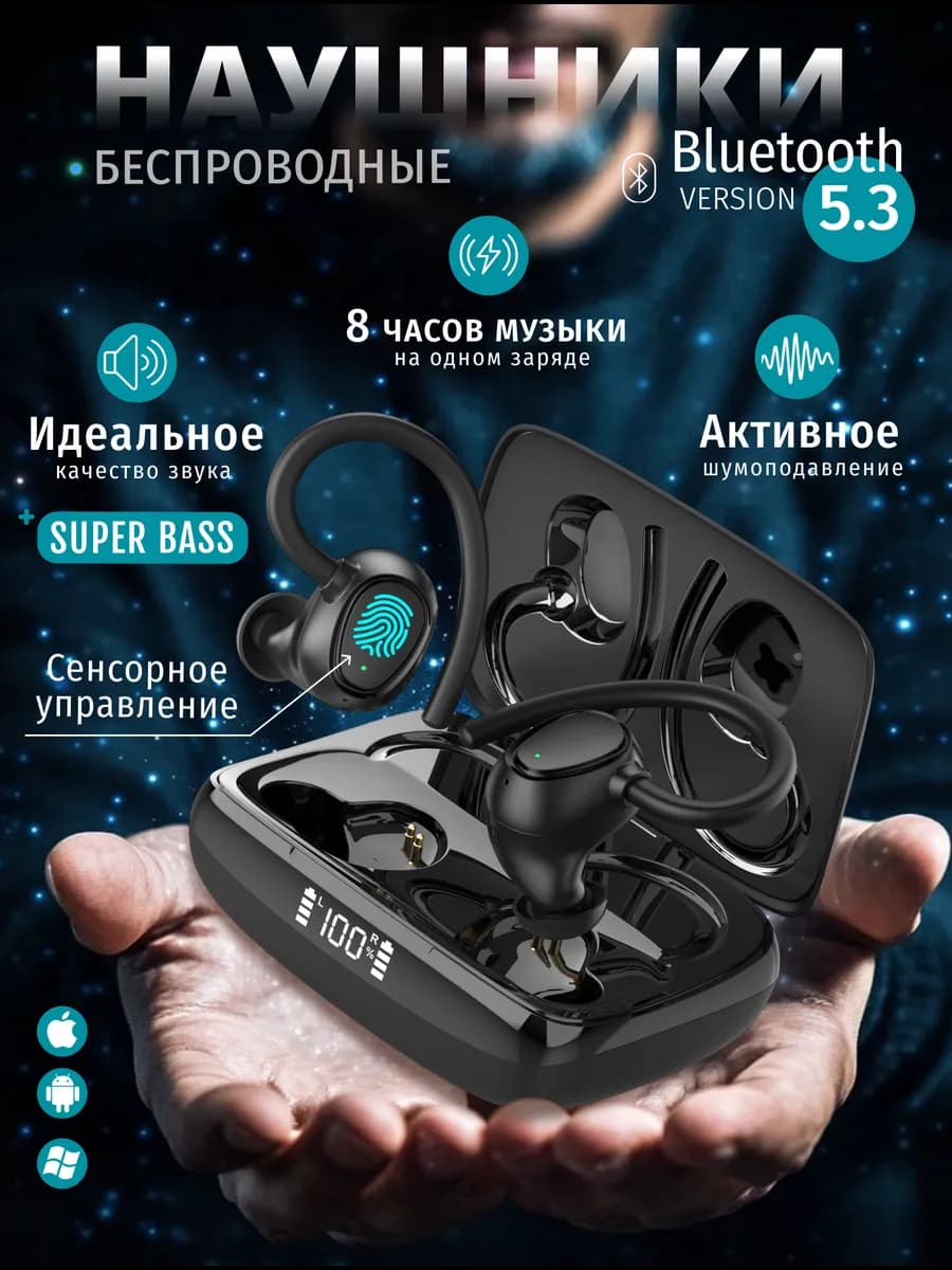 Беспроводные наушники для андроид и iphone