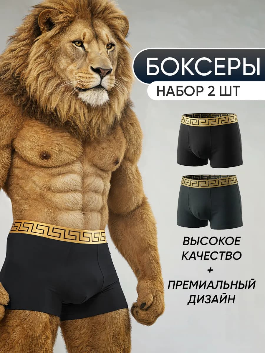 Трусы боксеры набор 2 шт