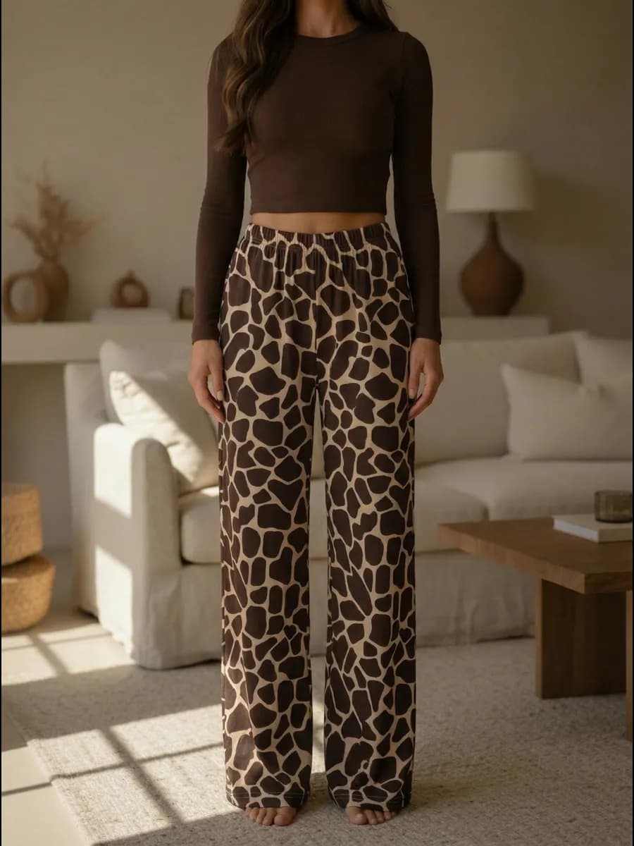 Брюки домашние больших размеров