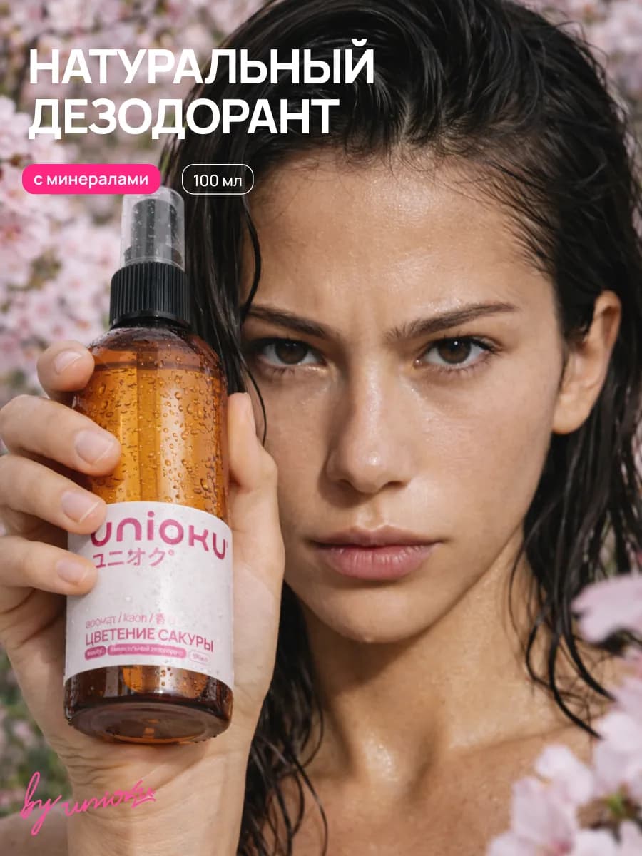 Дезодорант женский минеральный Цветение Сакуры - фото 1