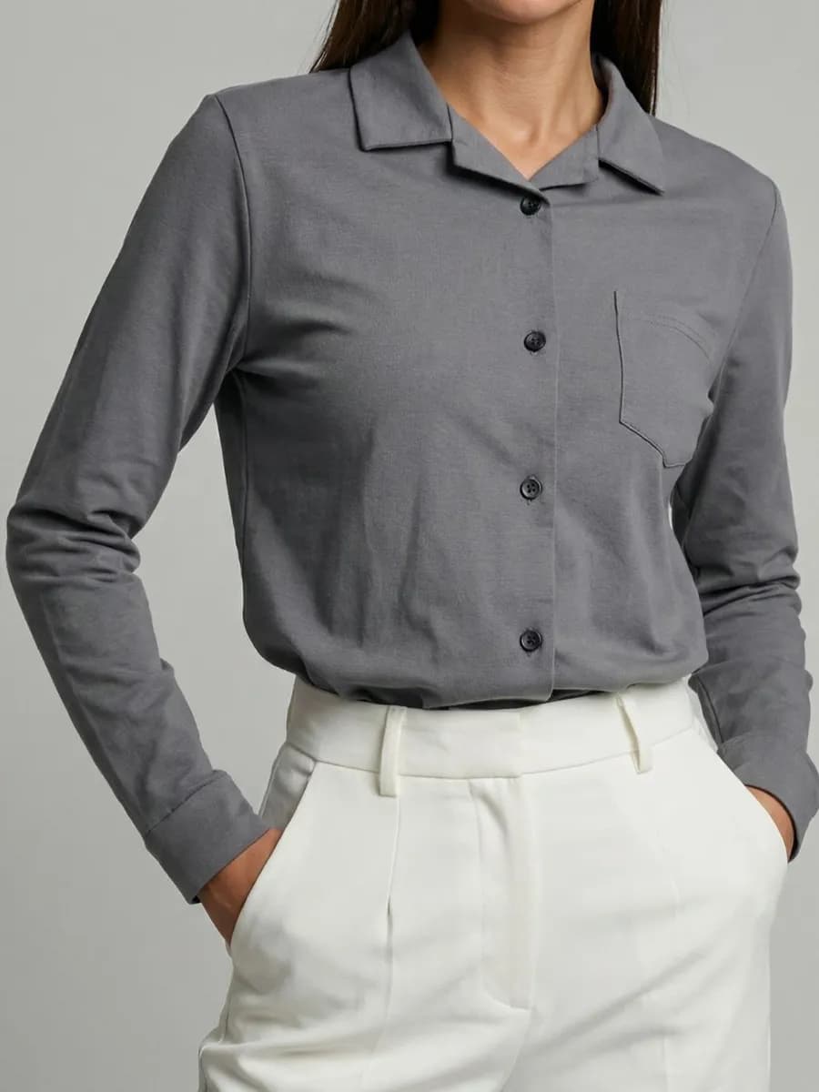 Рубашка классическая новогодняя для офиса теплая