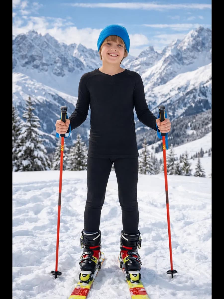 Термобелье комплект детский теплый спортивный