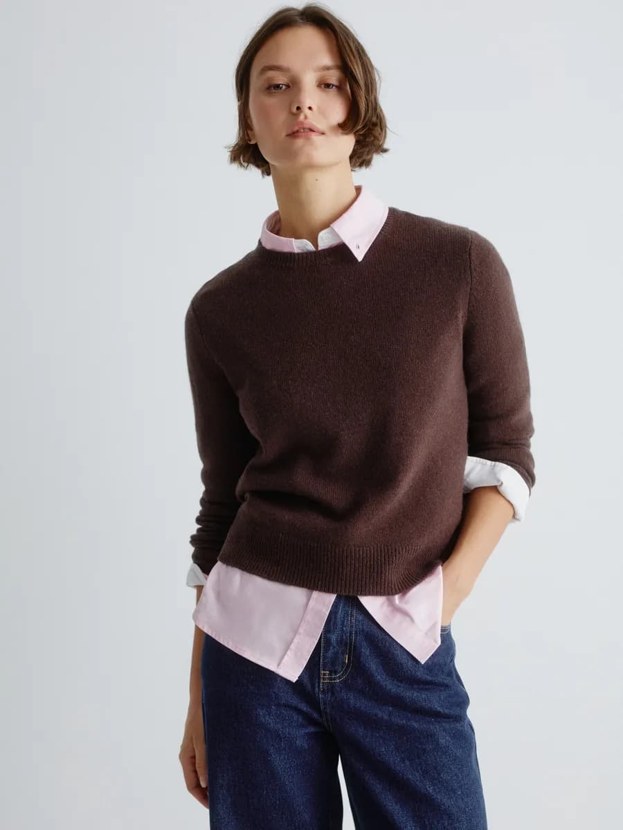 Джемпер женский из 100% шерсти