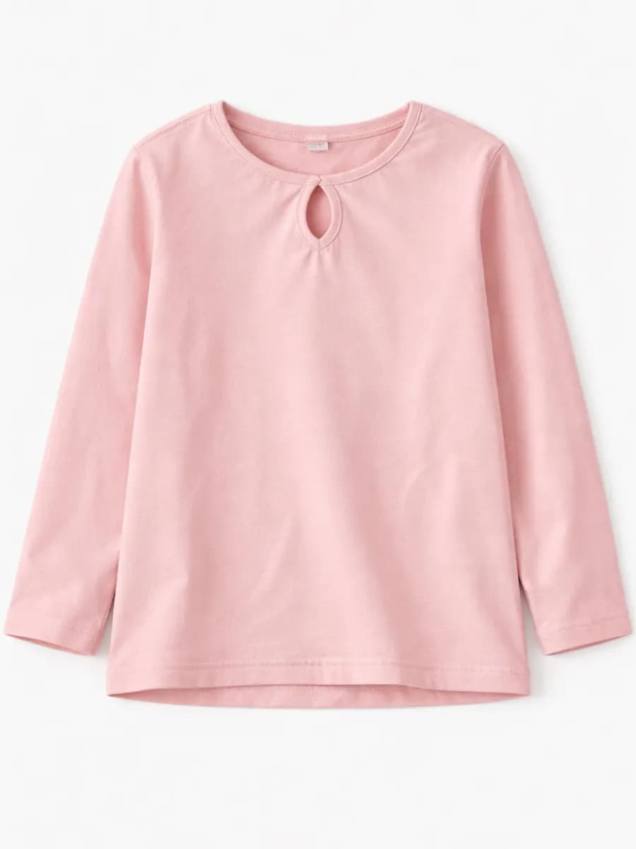 Лонгслив прямого кроя