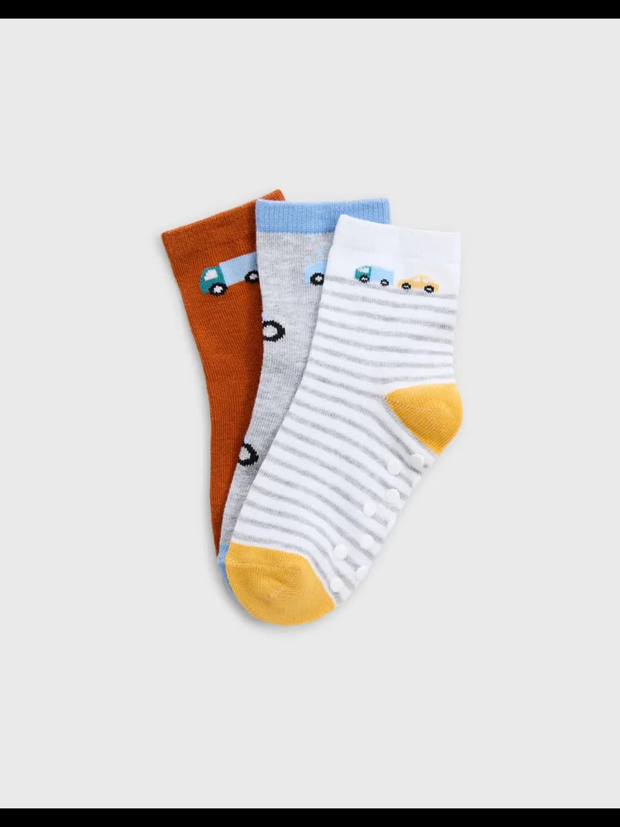 Носки с принтом 3 пары