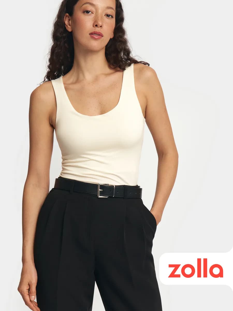 Женский бесшовный топ-майка без рукавов