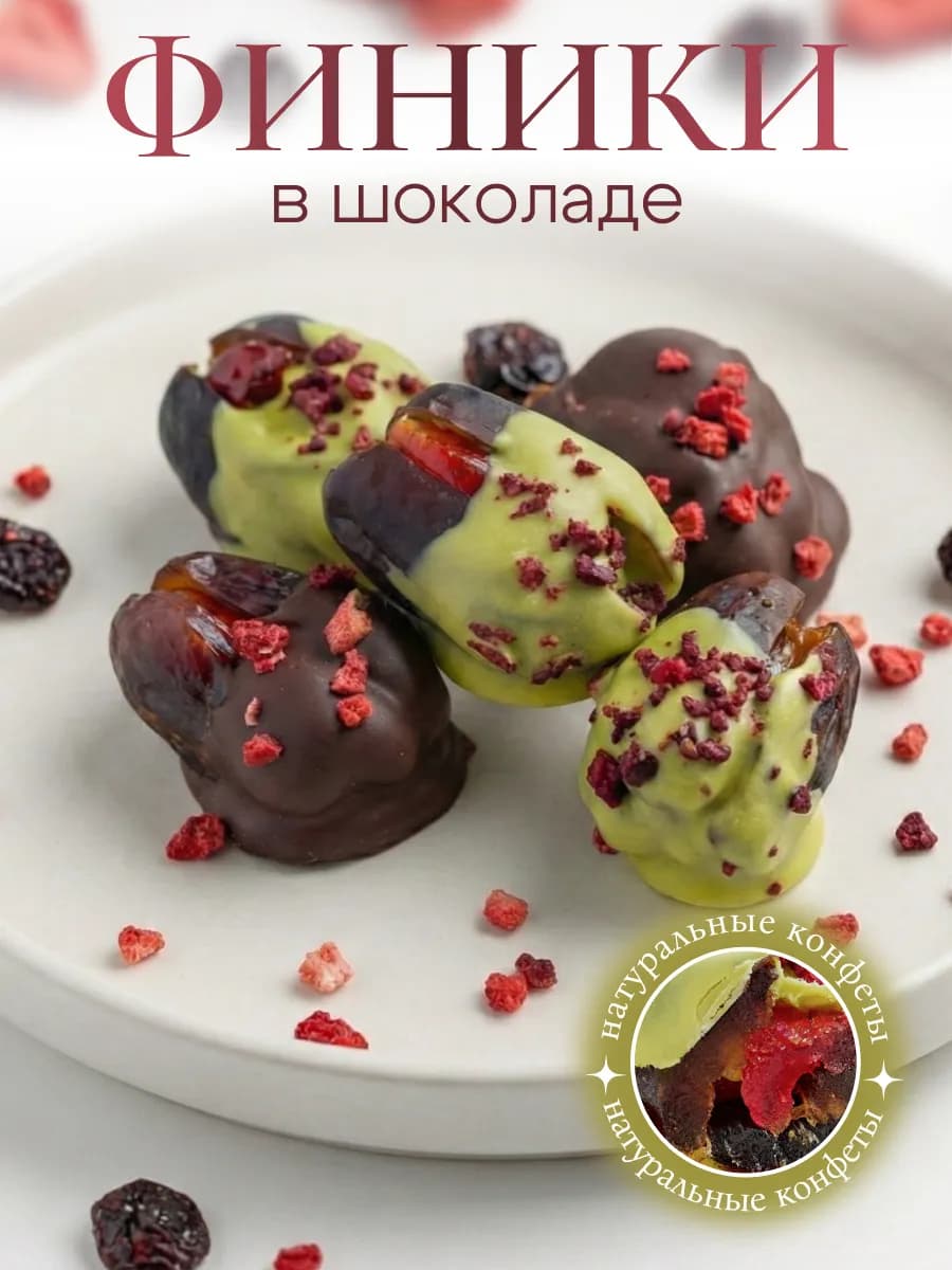 Набор конфет финики в шоколаде