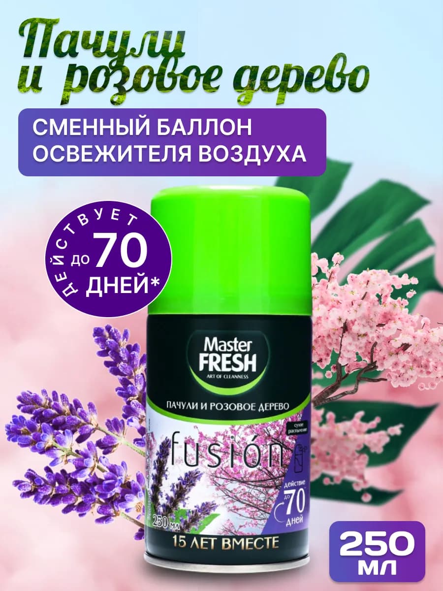 Сменный баллон к AirWick Пачули и розовое дерево 250 мл