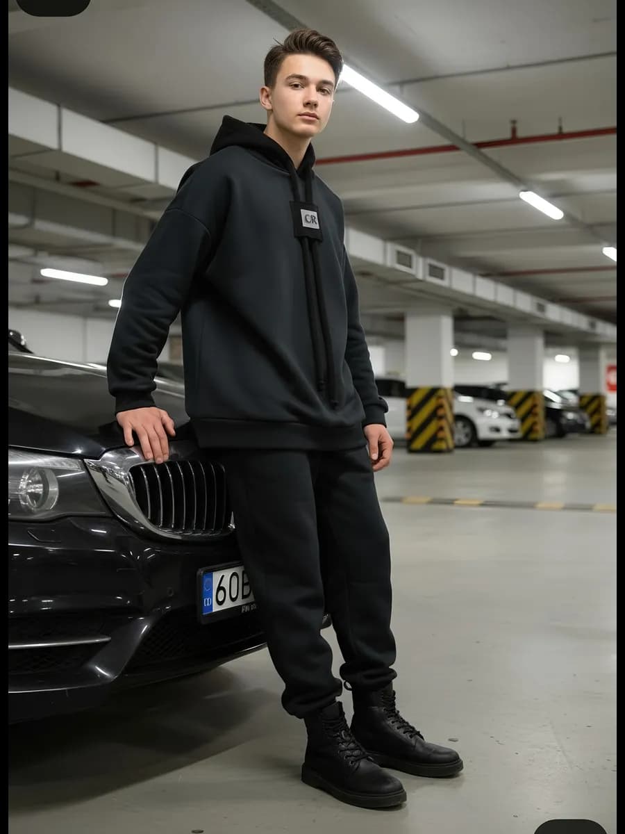 костюм спортивный утепленный для подростков