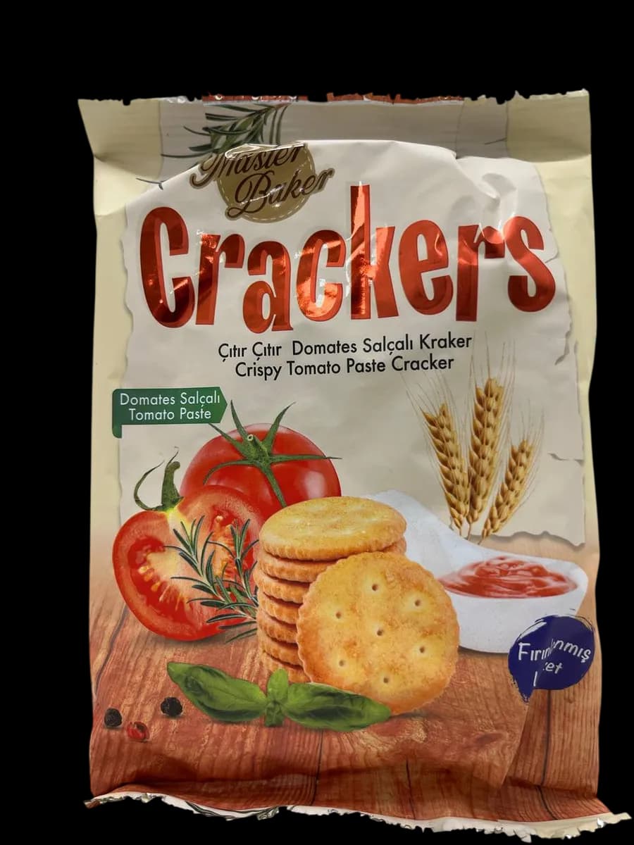 Печенье крекеры Crackers со специями и томатом, 2уп