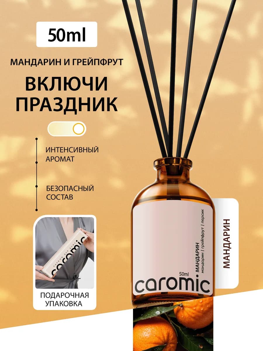 Диффузор для дома новогодний мандарин