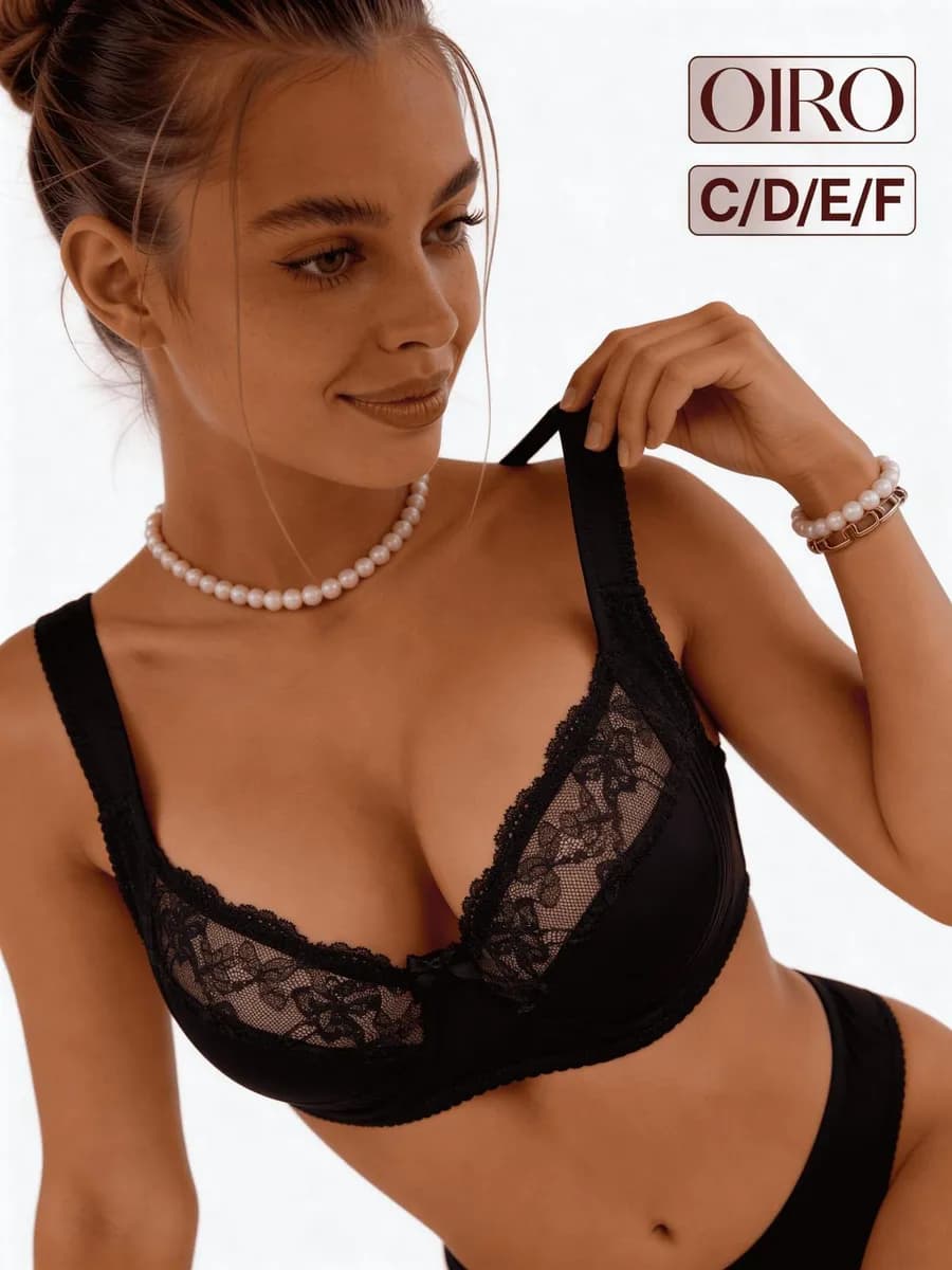 Бюстгальтер большие размеры кружевной PLUM