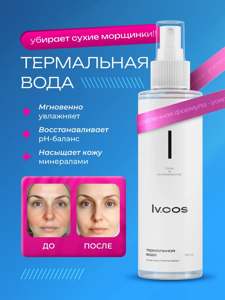 Термальная вода для лица