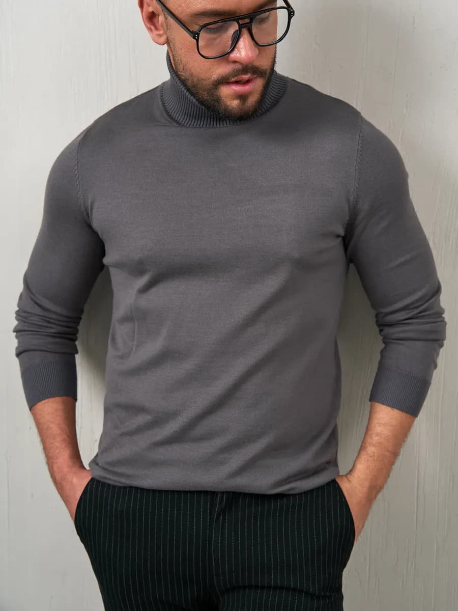 Водолазка утепленная с горлом