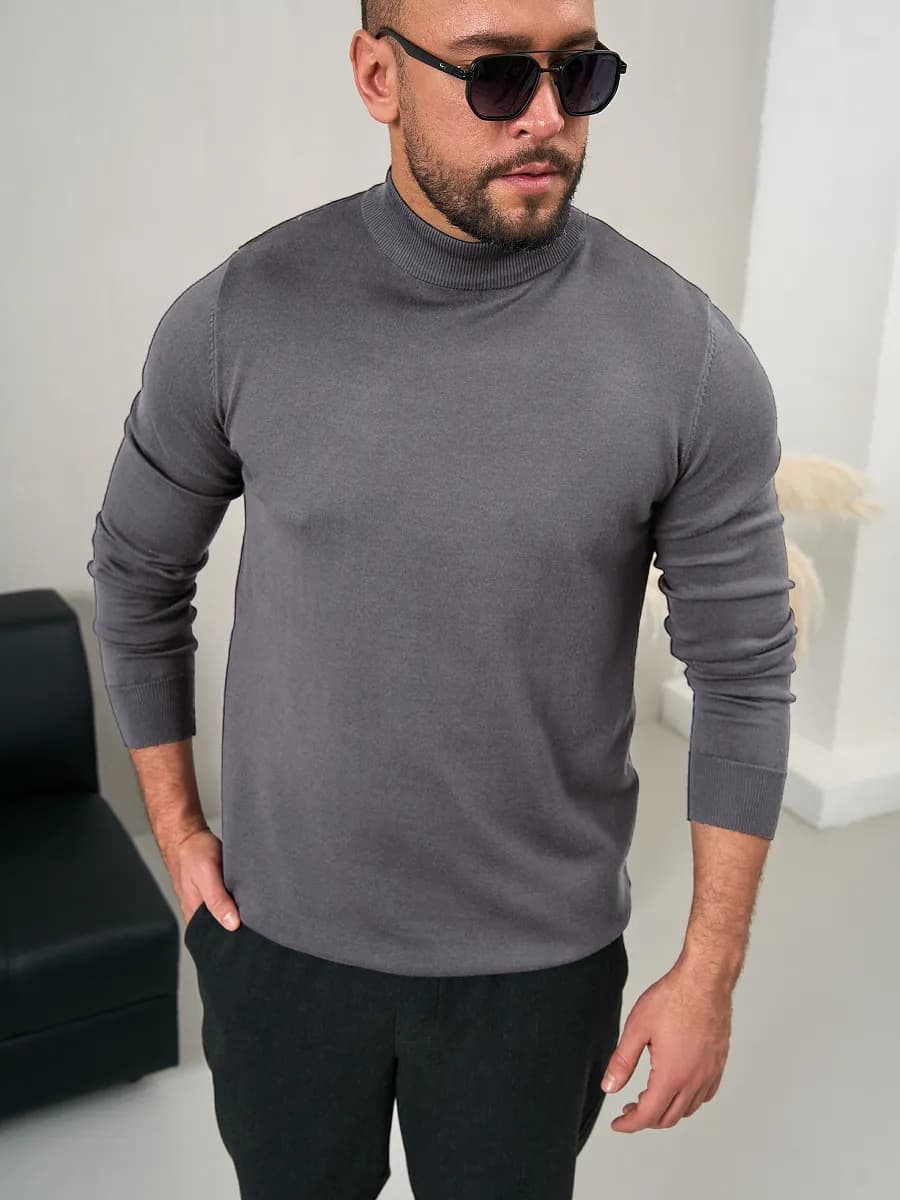 Водолазка утепленная без горла