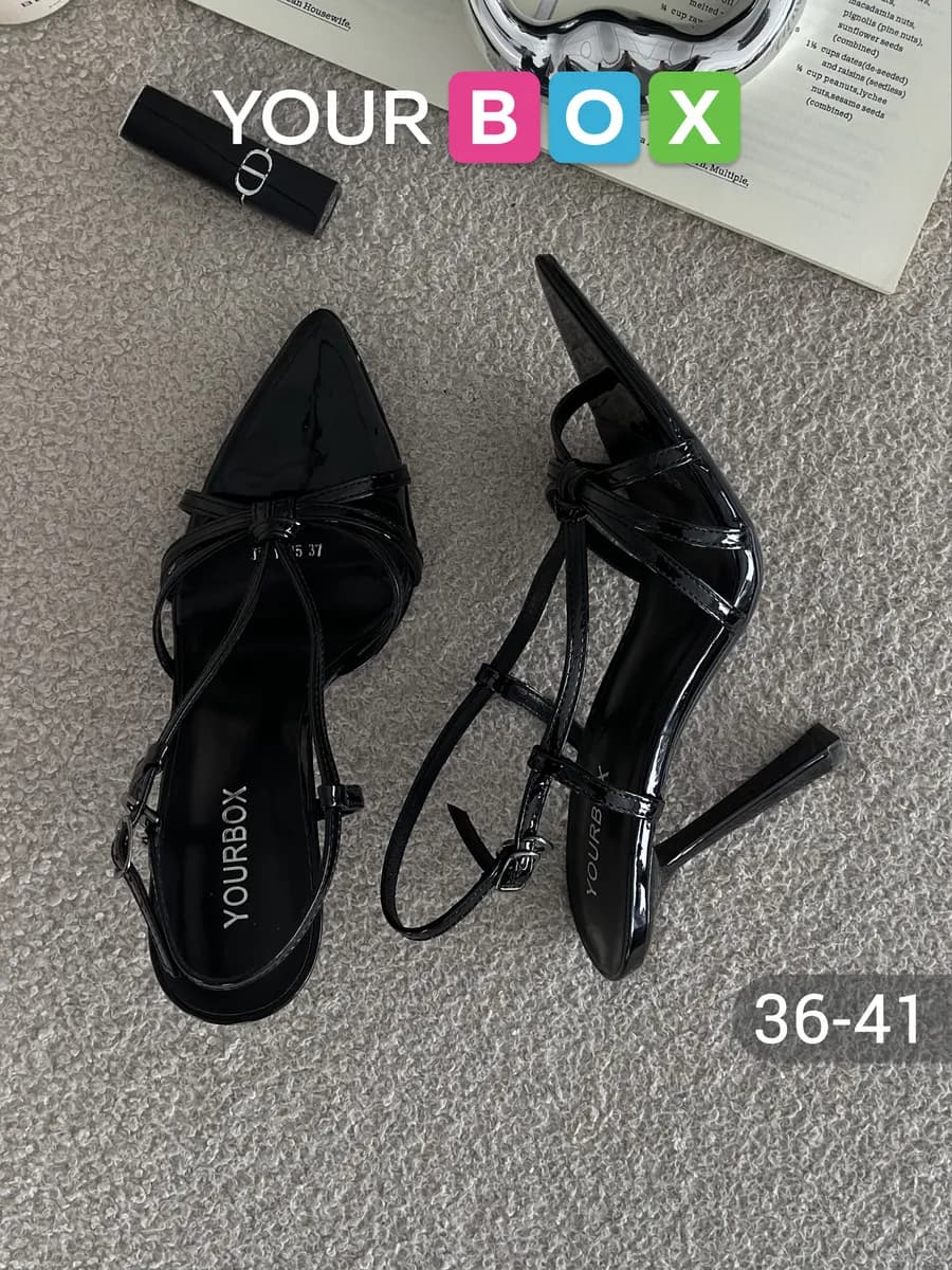 Летние босоножки на шпильке