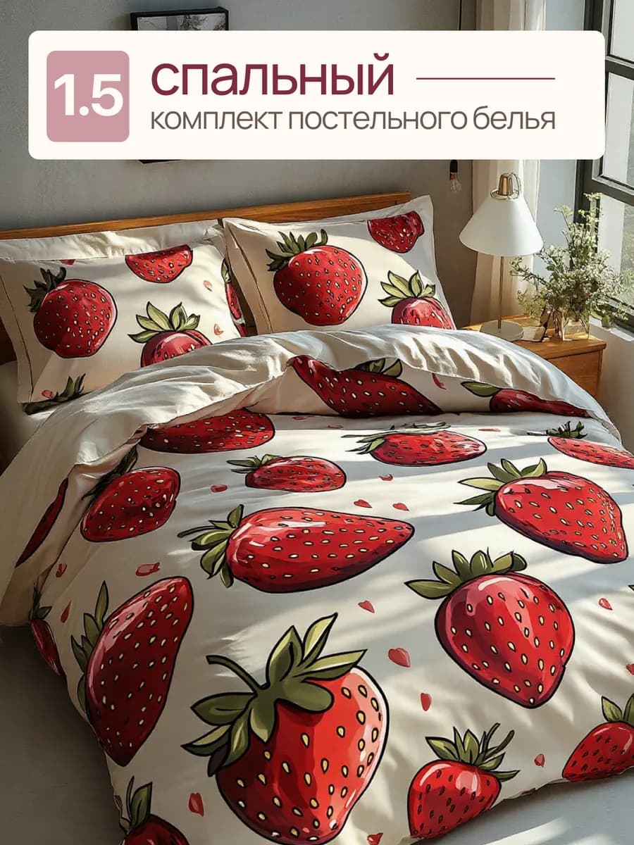 Постельное белье 1,5 спальное