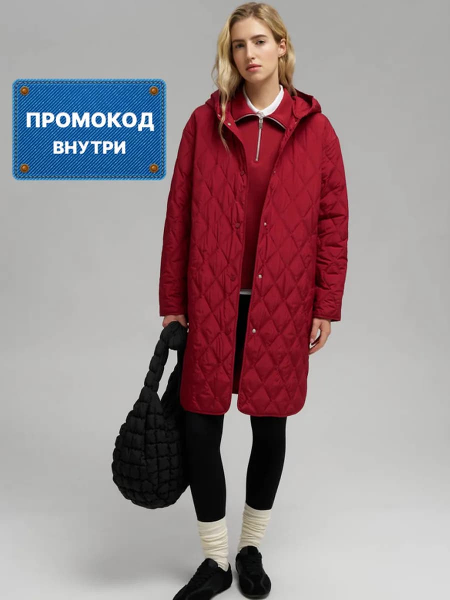 Полупальто утепленное на кнопках