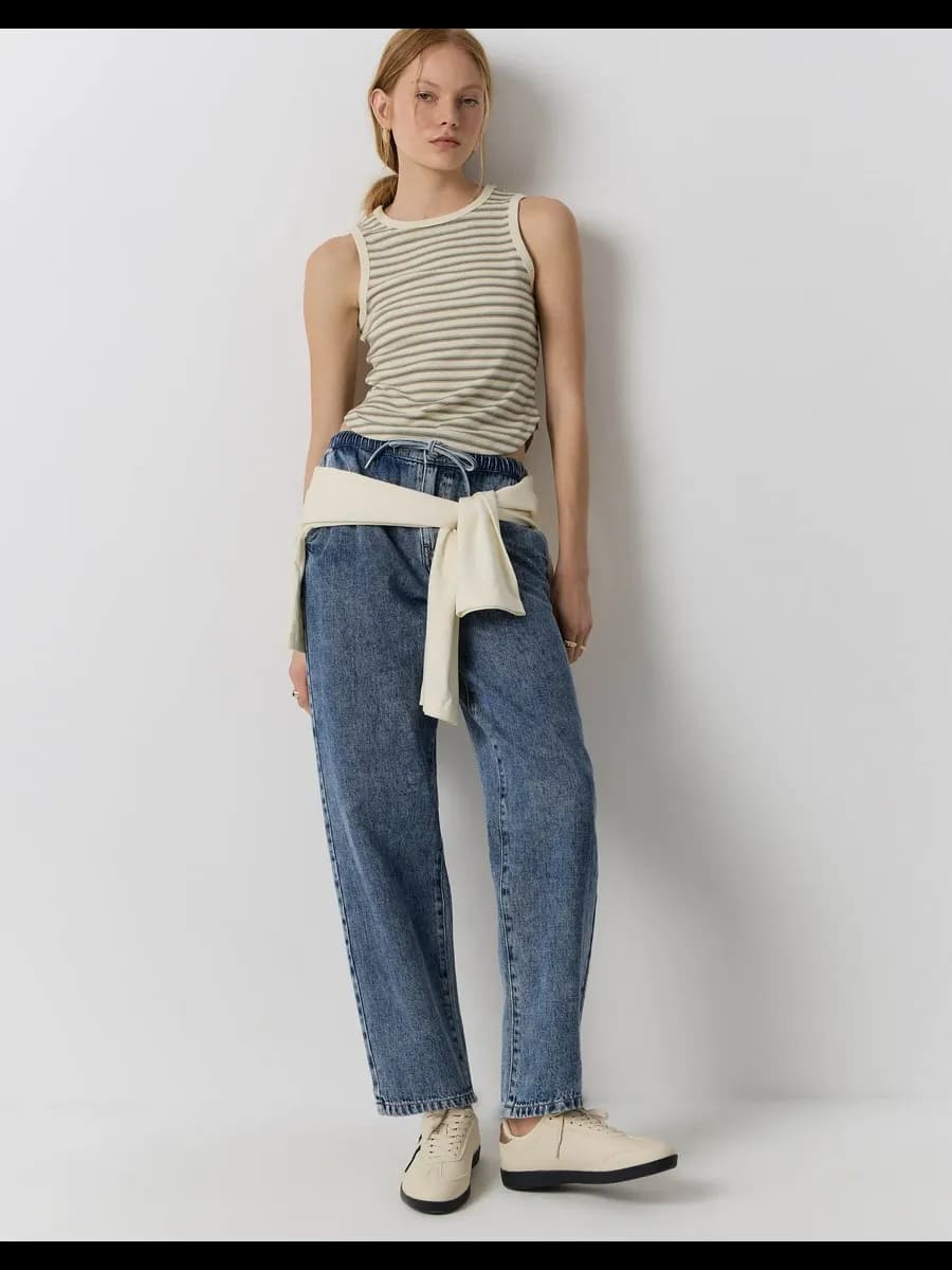 Джинсы свободные easy fit