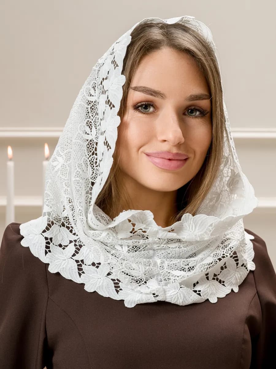 Платок церковный для Храма для крещения венчания в церковь