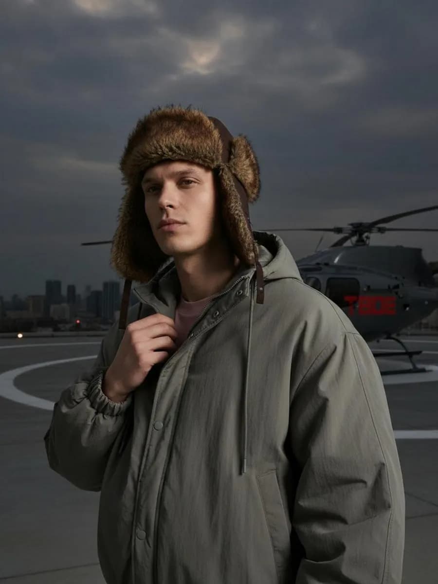 Куртка демисезонная с капюшоном