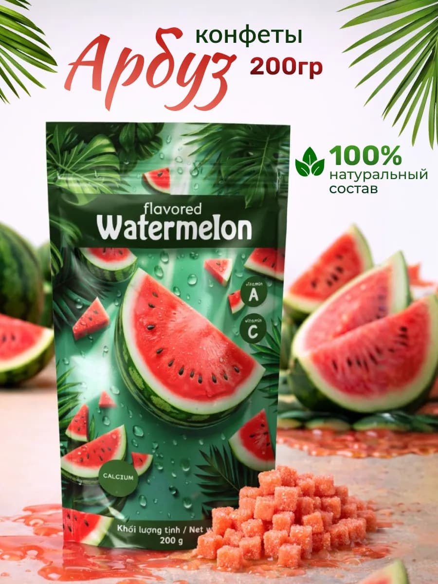Арбузные конфеты 200гр