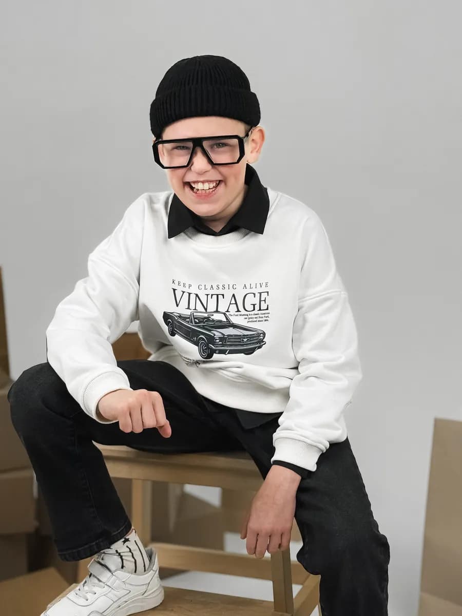 Свитшот оверсайз