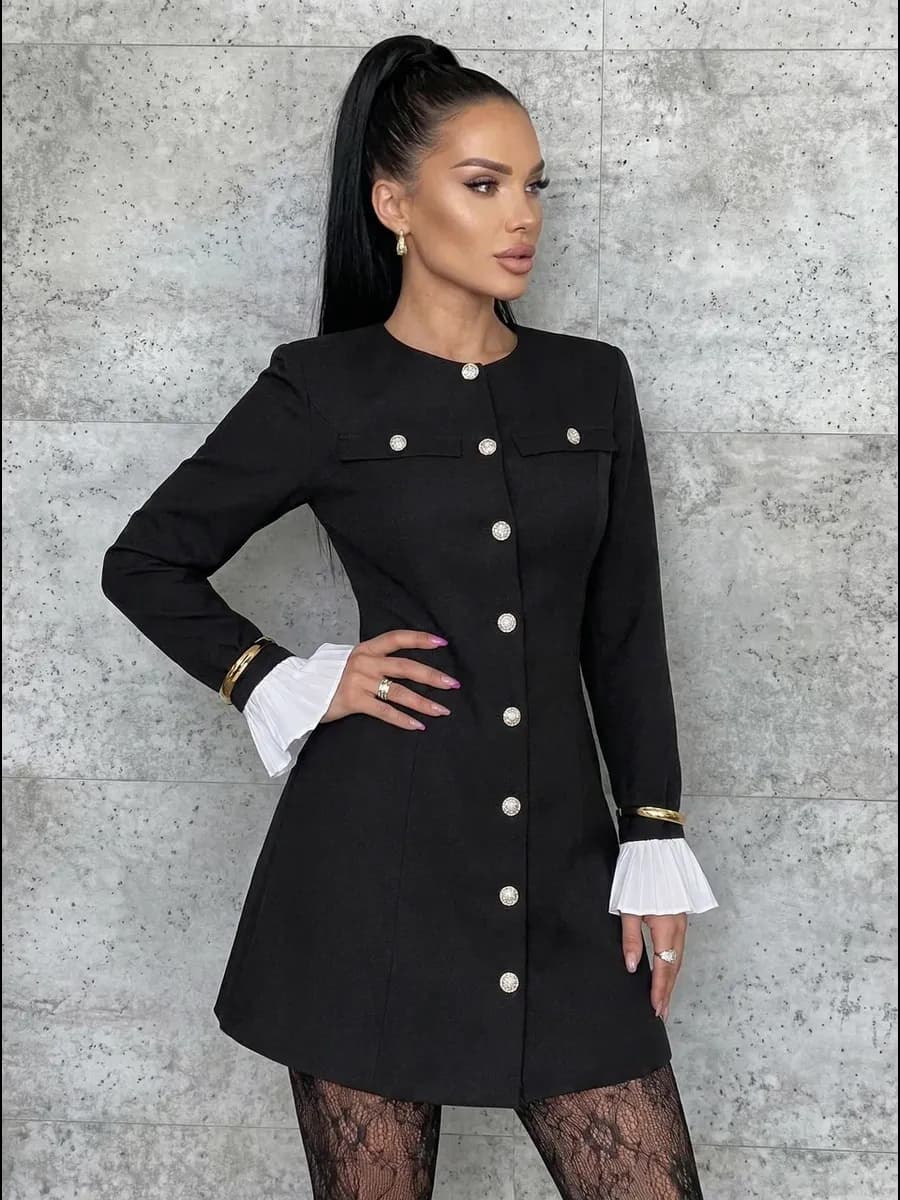 Пиджак- платье Шанель с съемными рукавами Old Money