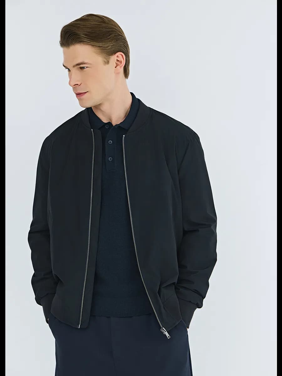 Куртка бомбер демисезонная на молнии