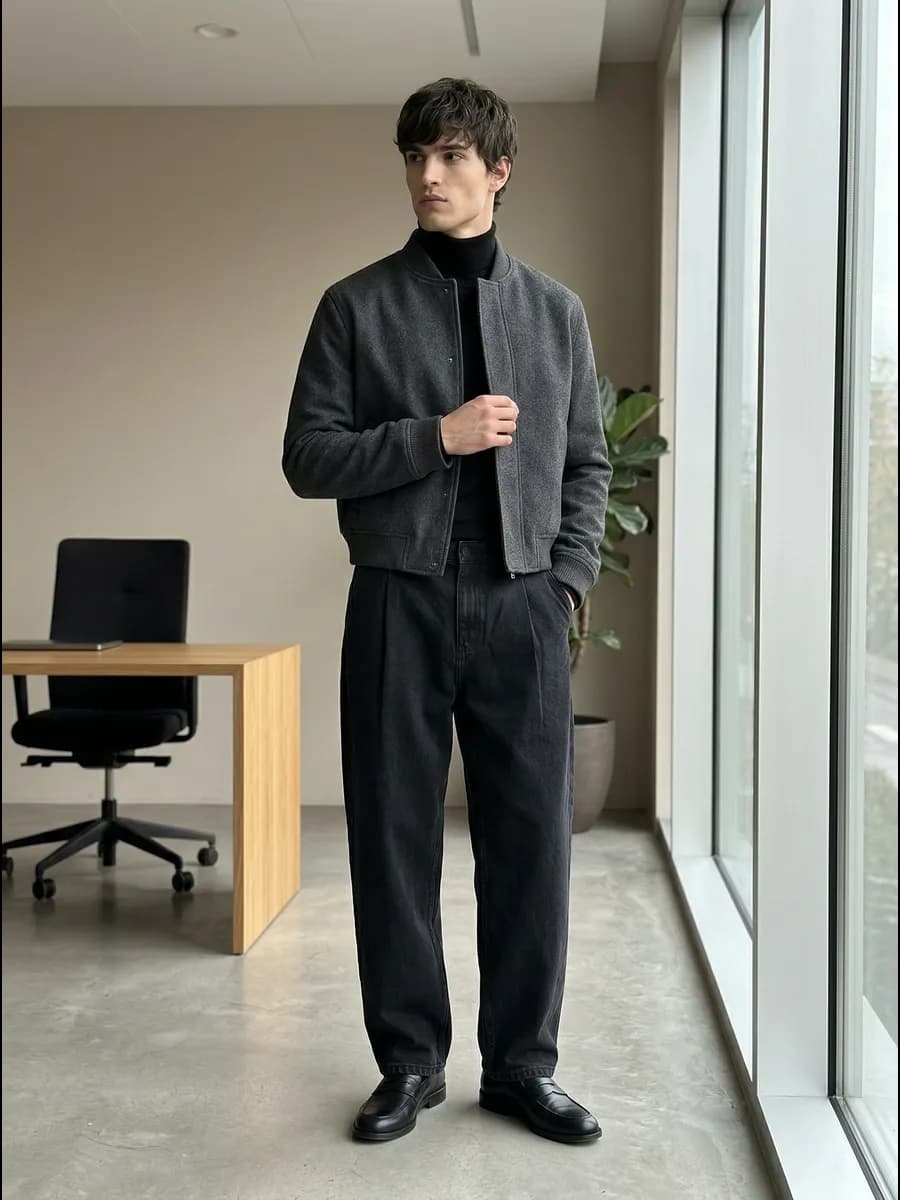 Джинсы BALLOON FIT свободные