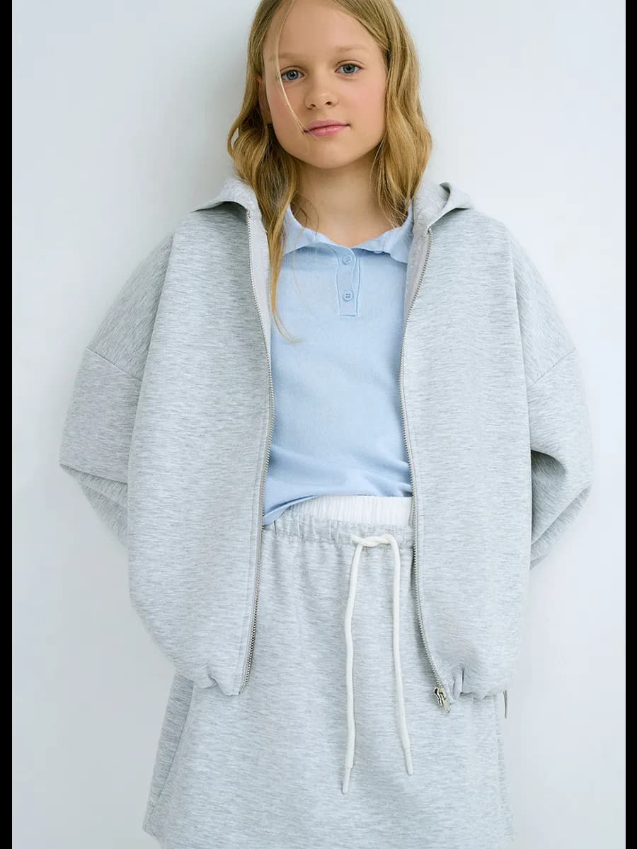 Толстовка на молнии для девочек