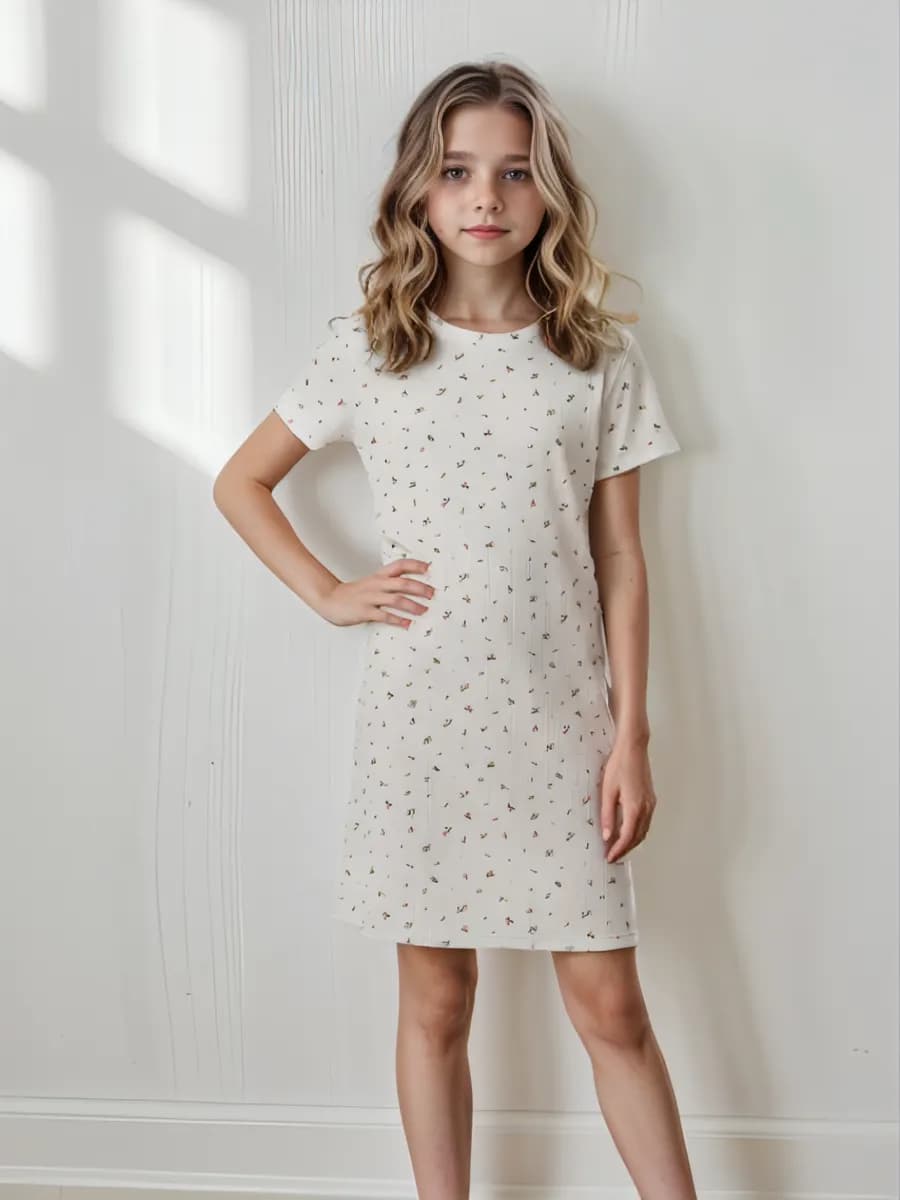 Ночная сорочка принтованная