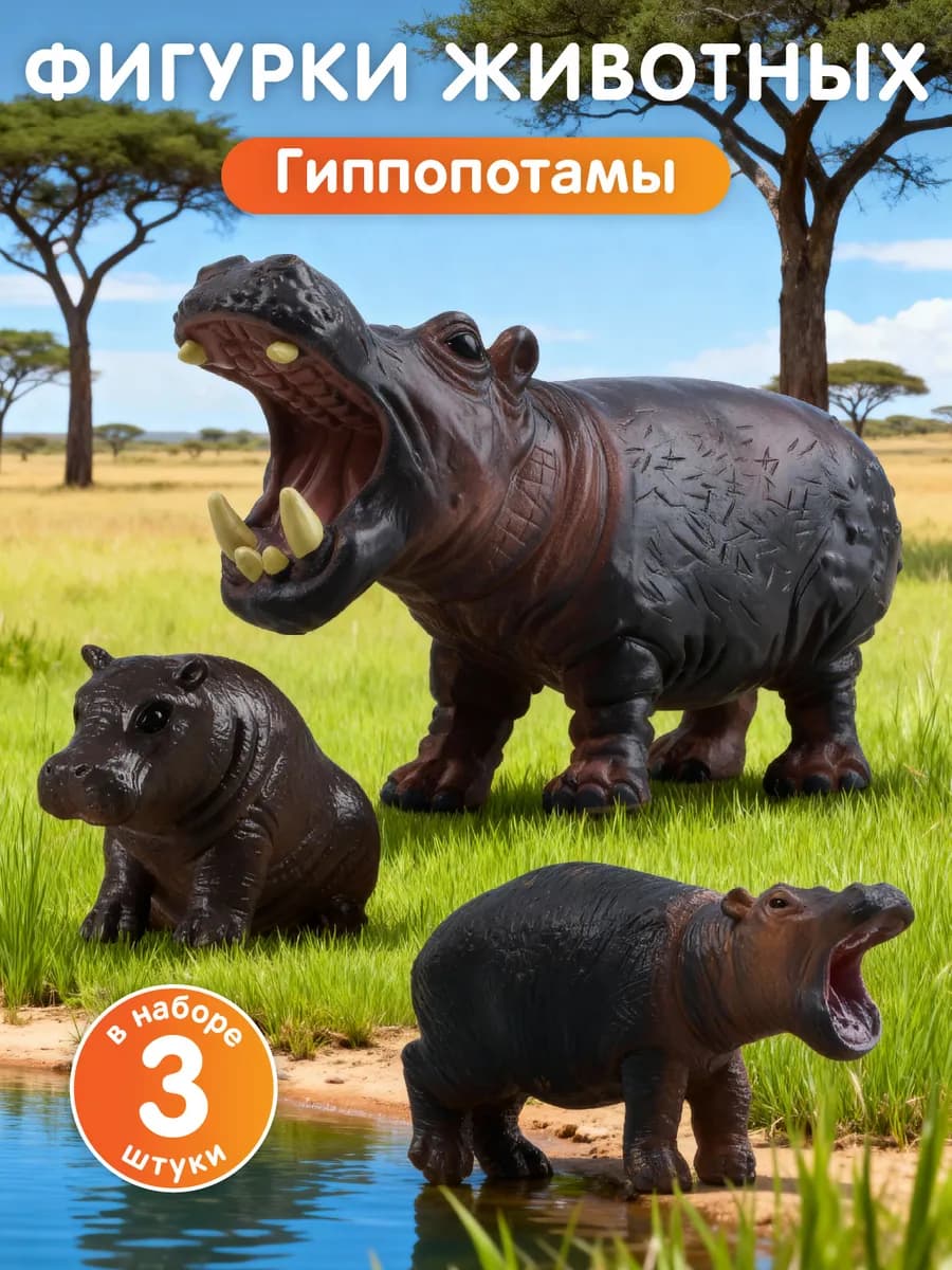 Набор фигурок животных