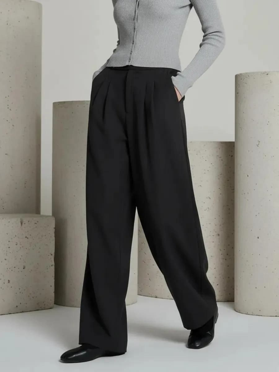 Брюки бананы классические