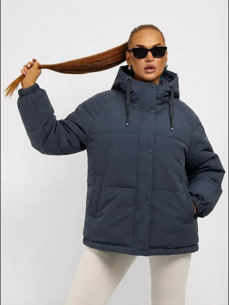 Весенняя куртка демисезонная больших размеров