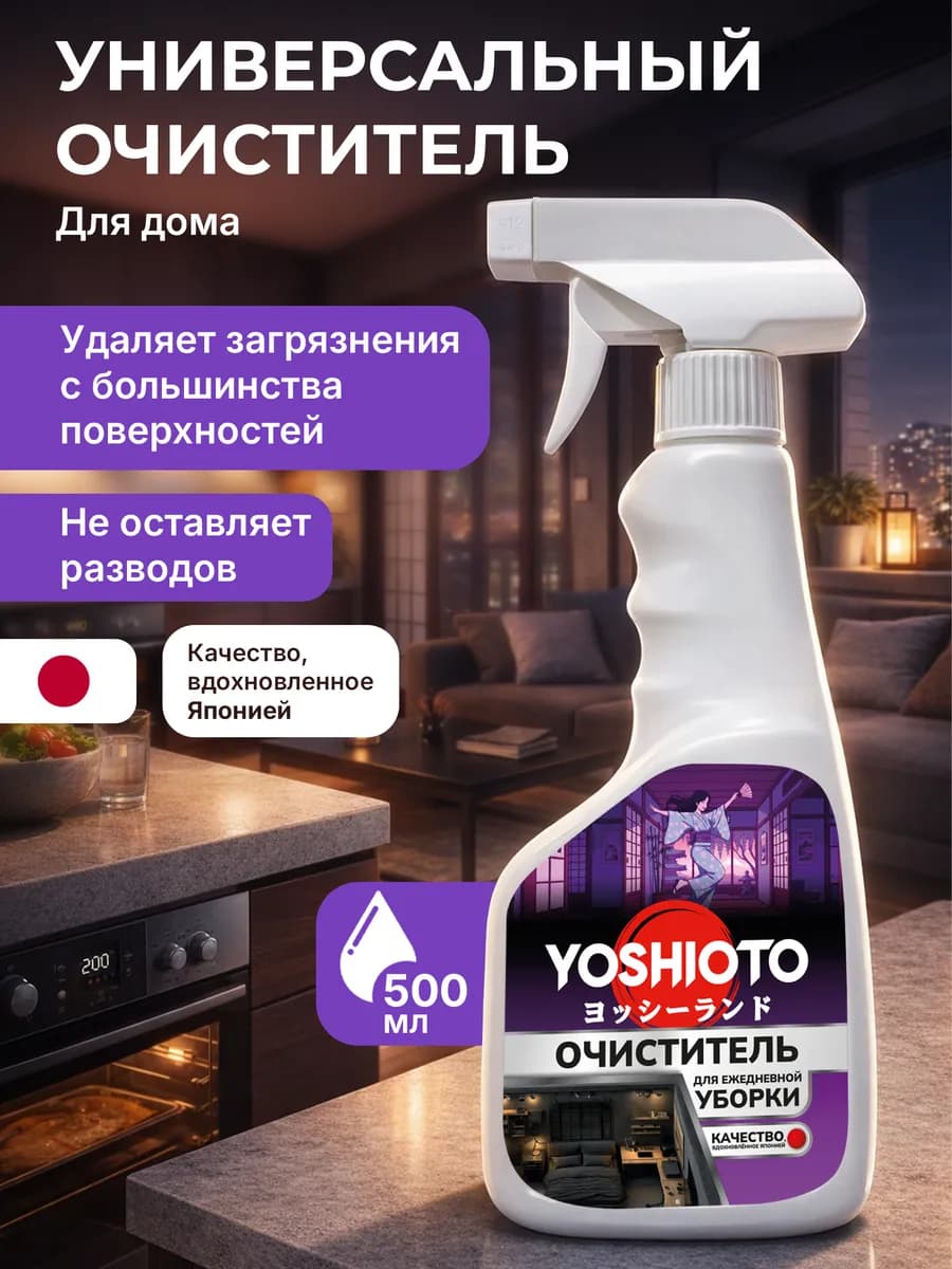 Чистящее средство для уборки, моющее, универсальное