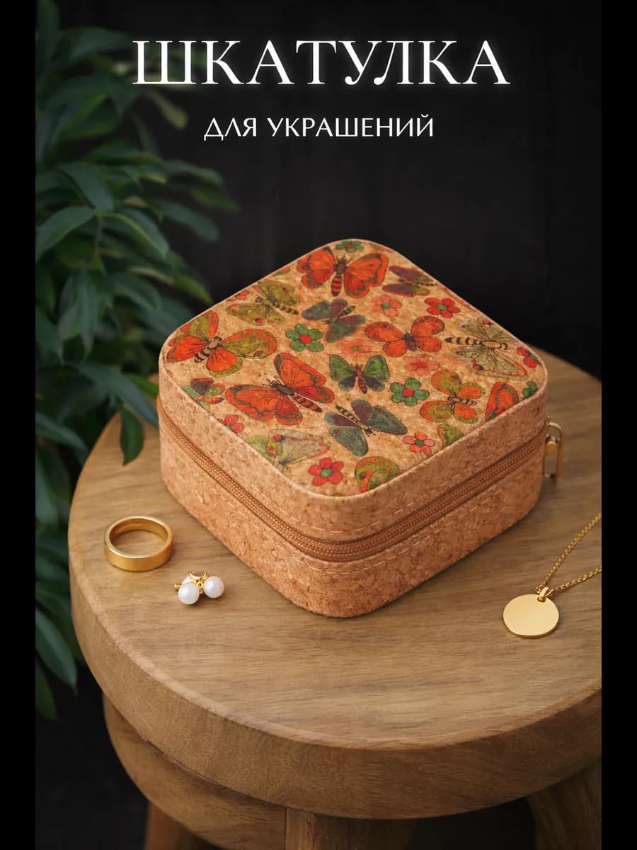 Шкатулка для украшений и колец