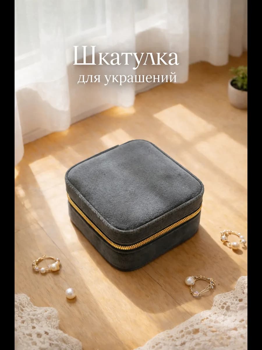 Шкатулка для украшений и колец