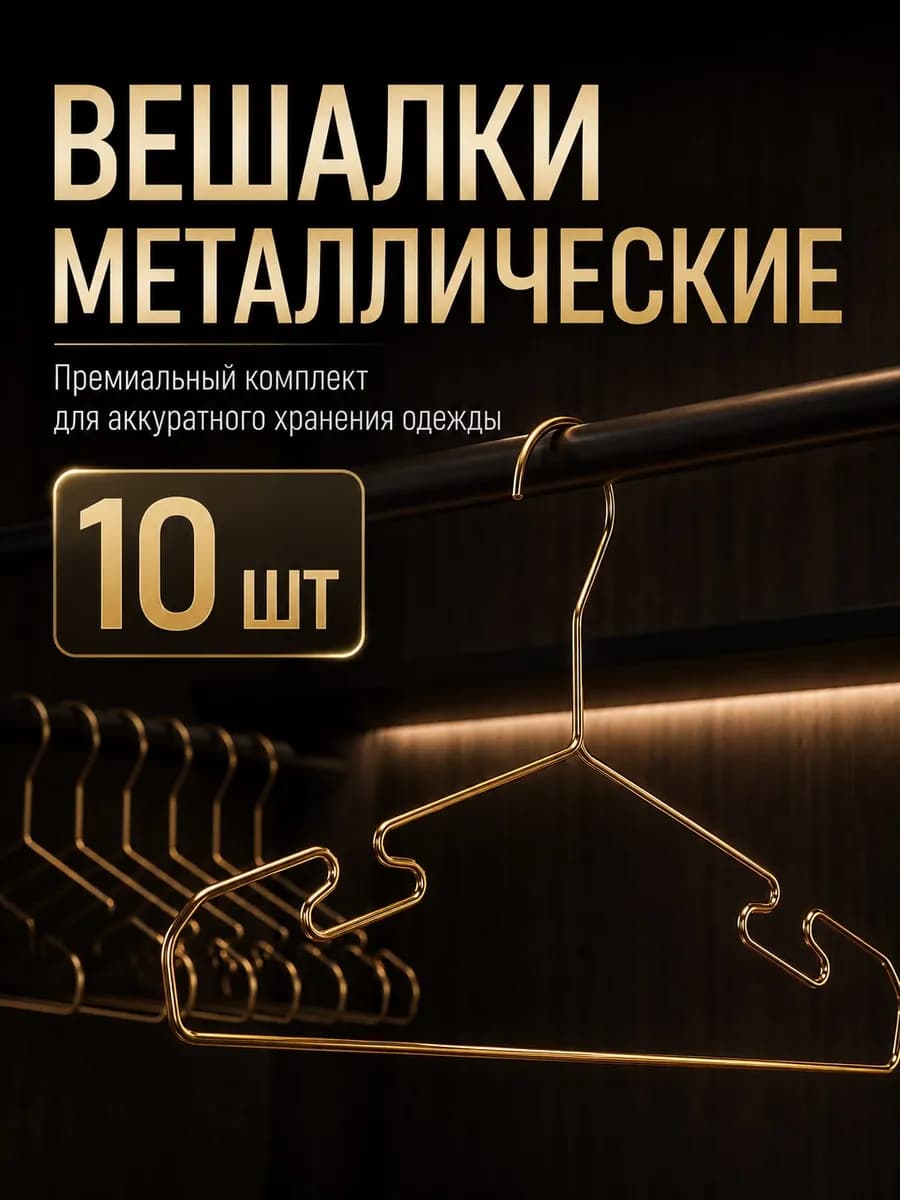 Вешалки для одежды металлические