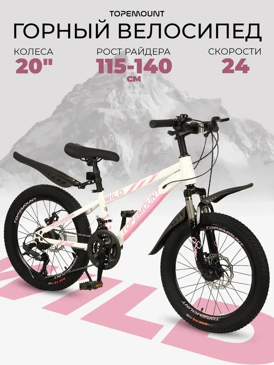 Велосипед детский скоростной 20", WILD
