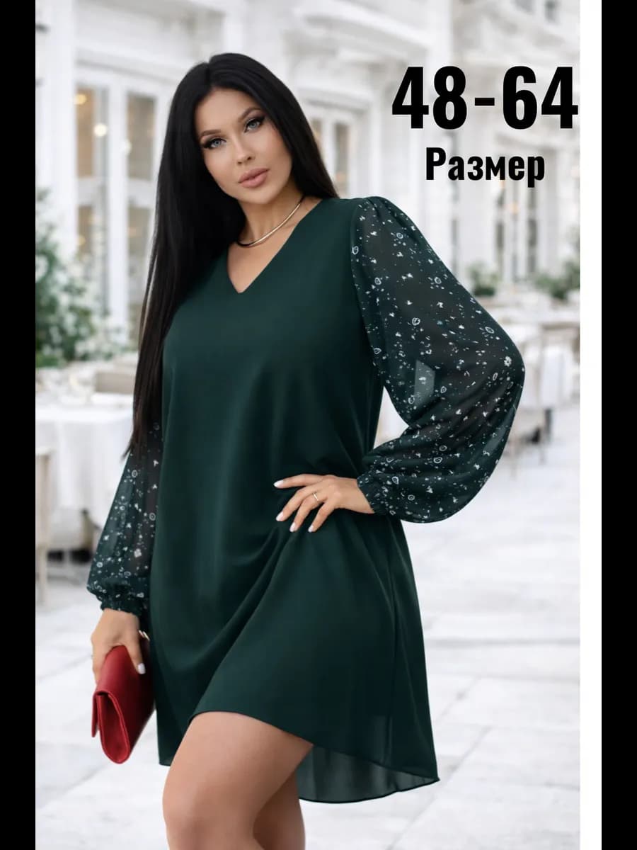 Платье праздничное вечернее шифоновое