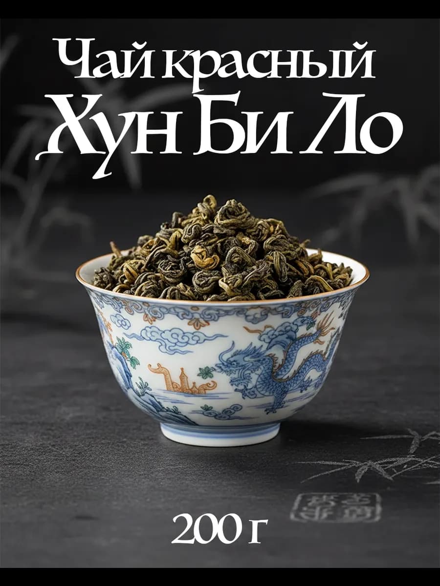 Чай красный Хун Би Ло Красная спираль 200 г