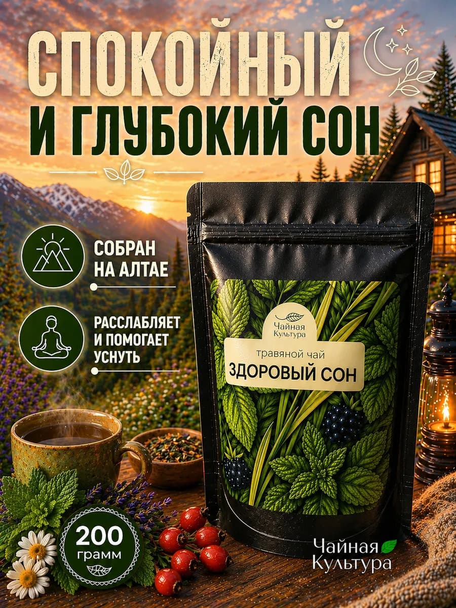 Чай травяной Здоровый сон 200 г