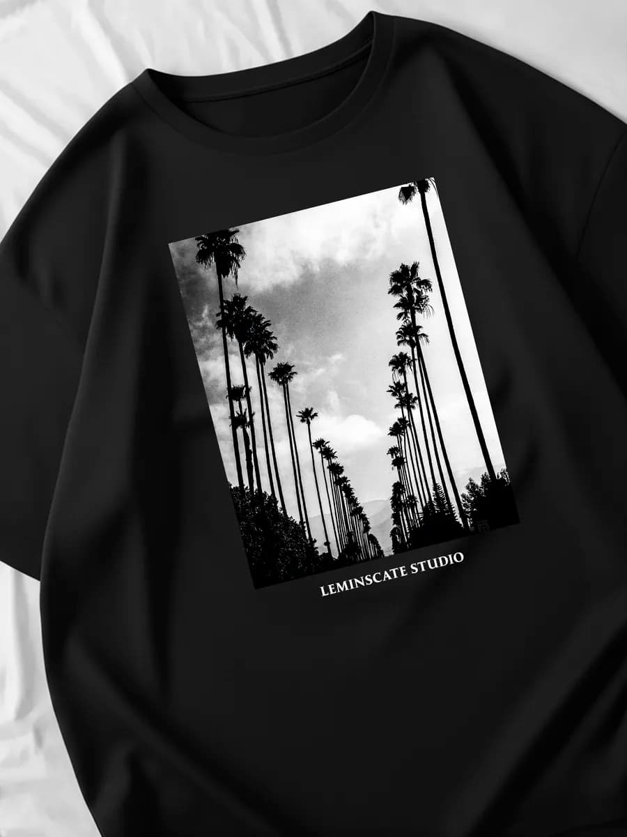 Футболка оверсайз с принтом винтаж