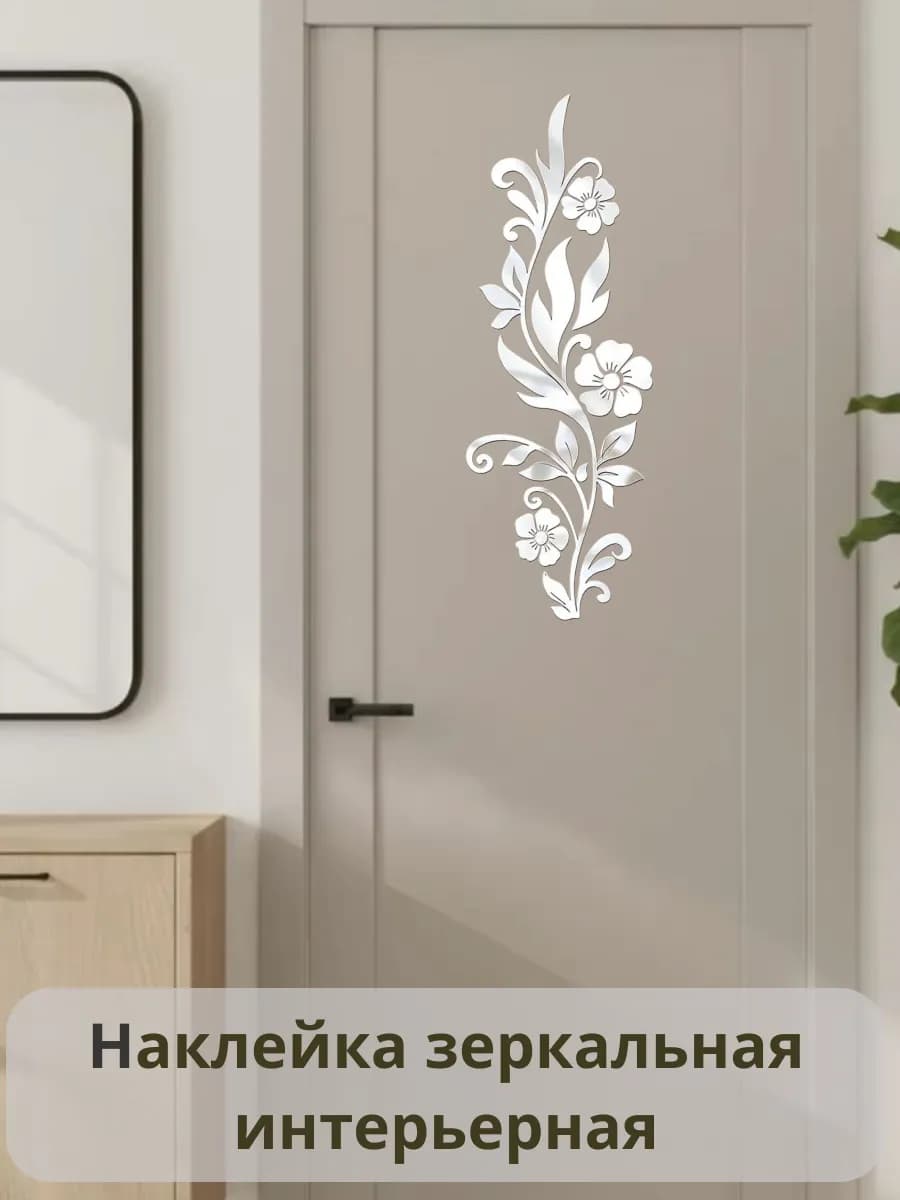 Зеркальные наклейки